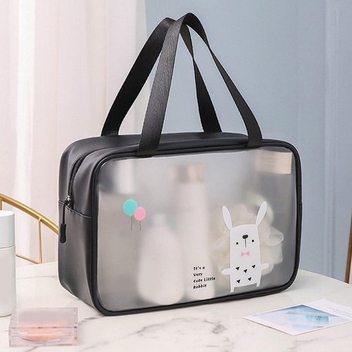 Neceser Pu Pvc Transparente Dibujos Animados De Mano