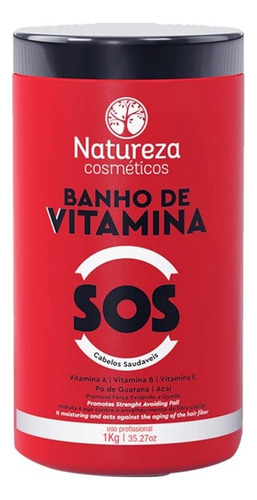 Mascara Sos Profesional 1000g - Natureza Cosmeticos