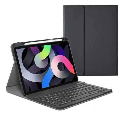 Funda With Keyboard With Ñ For iPad 9.7 5ta Y 6ta Generation
