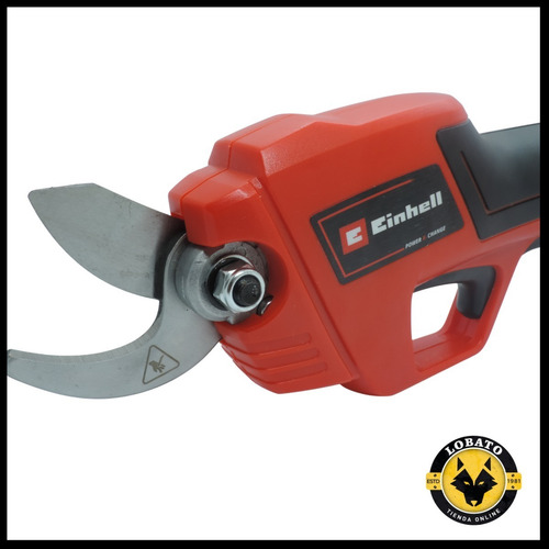 Imagen 6 de 10 de Tijera De Poda Inalambrica Jardin A Bateria 18v Einhell