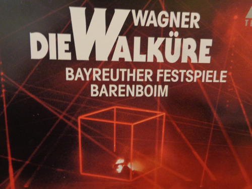 Wagner Die Walkûre Barenboim Box Set 4 Cds. Cd Germany Opera