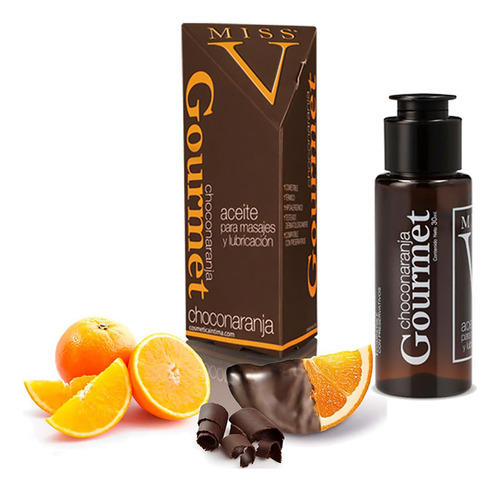 Lubricante Intimo Femenino + Aceite Estimulante + Saborizado Choconaranja