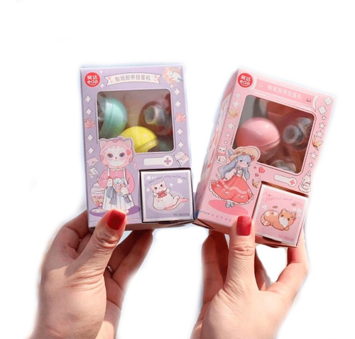 Sticker Estilo Capsulas Gashapon Japones Kawaii