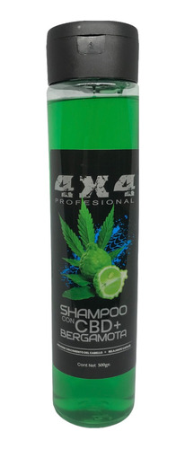 4x4 Shampoo Para Caida De Cabello 500gr