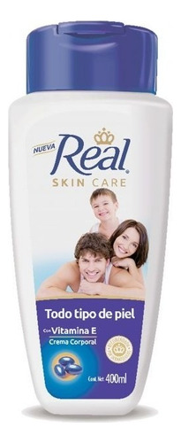  Crema Corporal Real Skin Care Todo Tipo De Piel 400ml Tipo de envase Pote