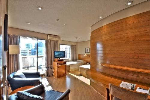Imagem 8 de 15 de A 1 Quadra Da Av. Paulista, Prox A Fund. Casper Libero, Shop. Cidade De Sp - Flat Para Investimento - Sf28995