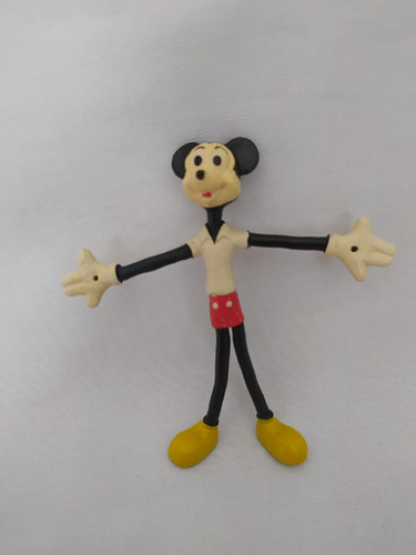 Mickey Mouse Bendable  Wdp Hong Kong Vintage Loose