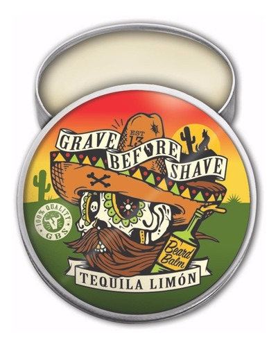 Grave Before Shave: Balm Balsamo De Barba Tequila Limon