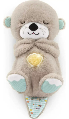 Bebê Acalma Lontra Para Dormir Com Sons E Luzes
