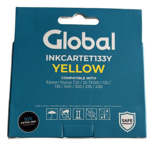 Cartuchos 133 Global Para Tx420w-320f-235w-430 Yellow