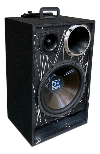 Caixa Ativa Trio Pancadão Usb Bluetooth Bob Residencial