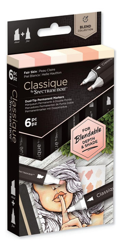 Spectrum Noir Classique Blend Alcohol Marker Dual Nib Pens S