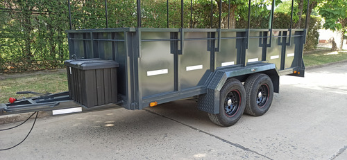 Trailer Batan Carga Doble Eje Bt-400 Hiza Trailers