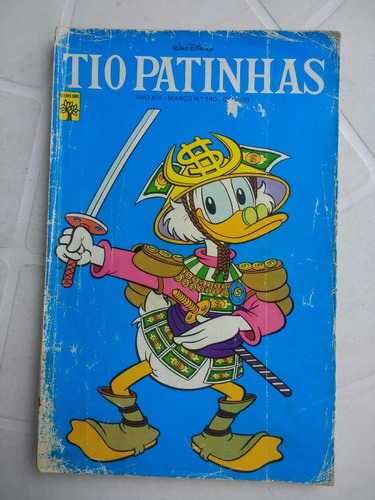 Tio Patinhas Nº 140 - Editora Abril - 1977