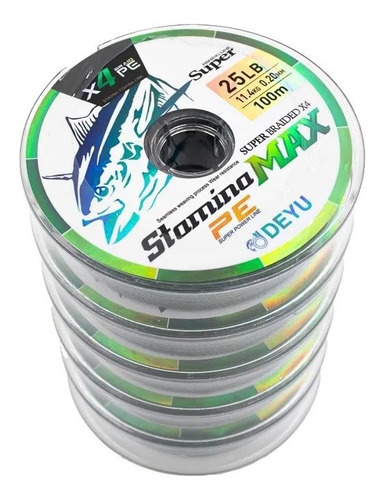 Linha Pesca Multifilamento 300 Metros 0,14 Mm 18 Lbs (8,1kg)