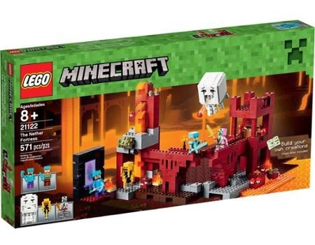 Lego Minecraft The Nether Fortress Envio Gratis