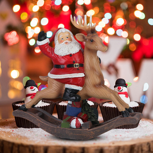 Estatuilla De Papá Noel, Muñeco De Navidad, Estatua De