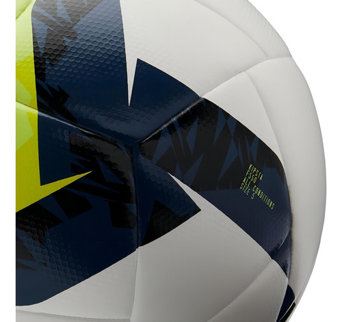 Bola De Futebol F550 T5 - Tamanho 5 Cor Branco-vermelho