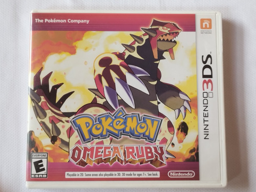 Pokemon Omega Ruby Omegarubi Original Para Nintendo 3ds