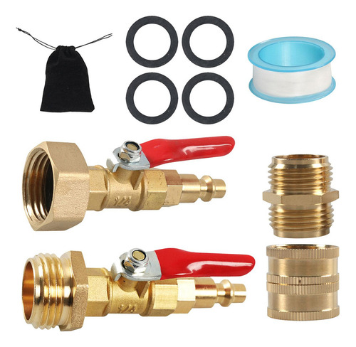 Adaptador De Soplado Para Rv Winterize, Conexión 6 Piezas