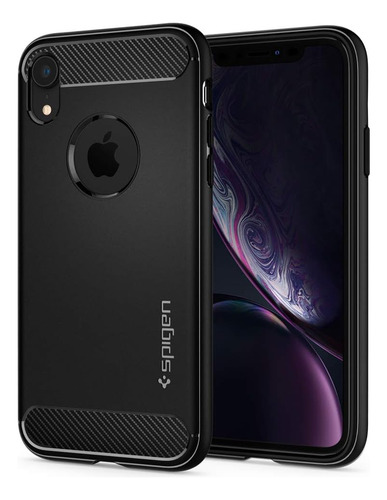 Funda Spigen Rugged Armor iPhone XR, Protección Robusta Mate