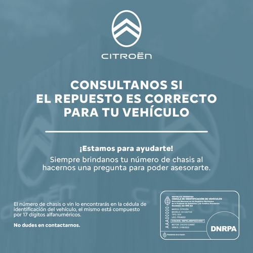 Extensor Guardabarro Del Der Citroen C3 Aircross