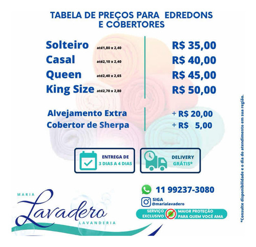 Serviços De Lavanderia