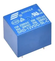 Comprar Relay Simple Inversor 12v De 10a 250v 5 Pin Srd-12vdc-sl-c