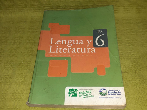 Lengua Y Literatura 6es - Dgcye