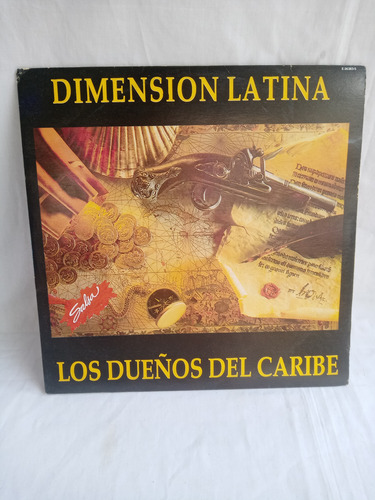 Lp Dimensión Latina Los Dueños Del Caribe Salsa 1990 Semnuev (Usado)