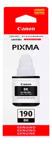 Cartucho de tinta preta Canon Gi 190 135 ml