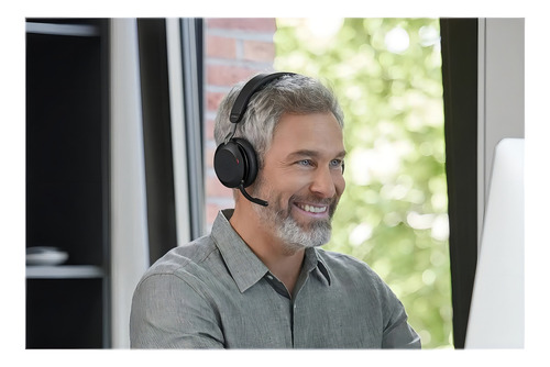 Fone de ouvido Jabra Evolve 2 75 Duo Ms