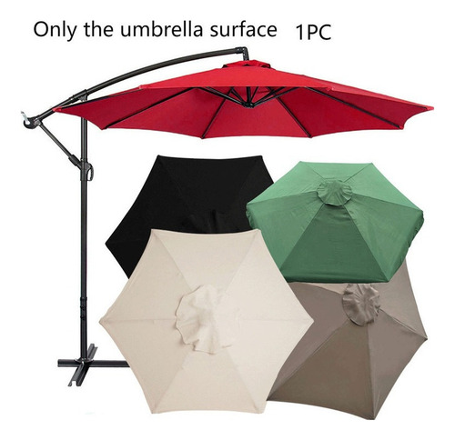 Funda Impermeable De Repuesto Para Paraguas, Color Verde, 3