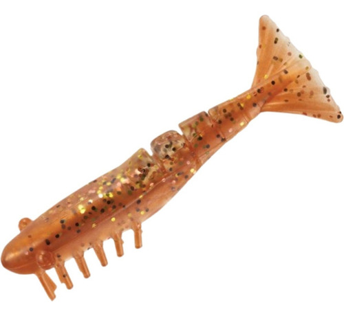 Señuelo Camaron Exude 3.75'' Mister Twister Paquete Con 6pz Color New Penny
