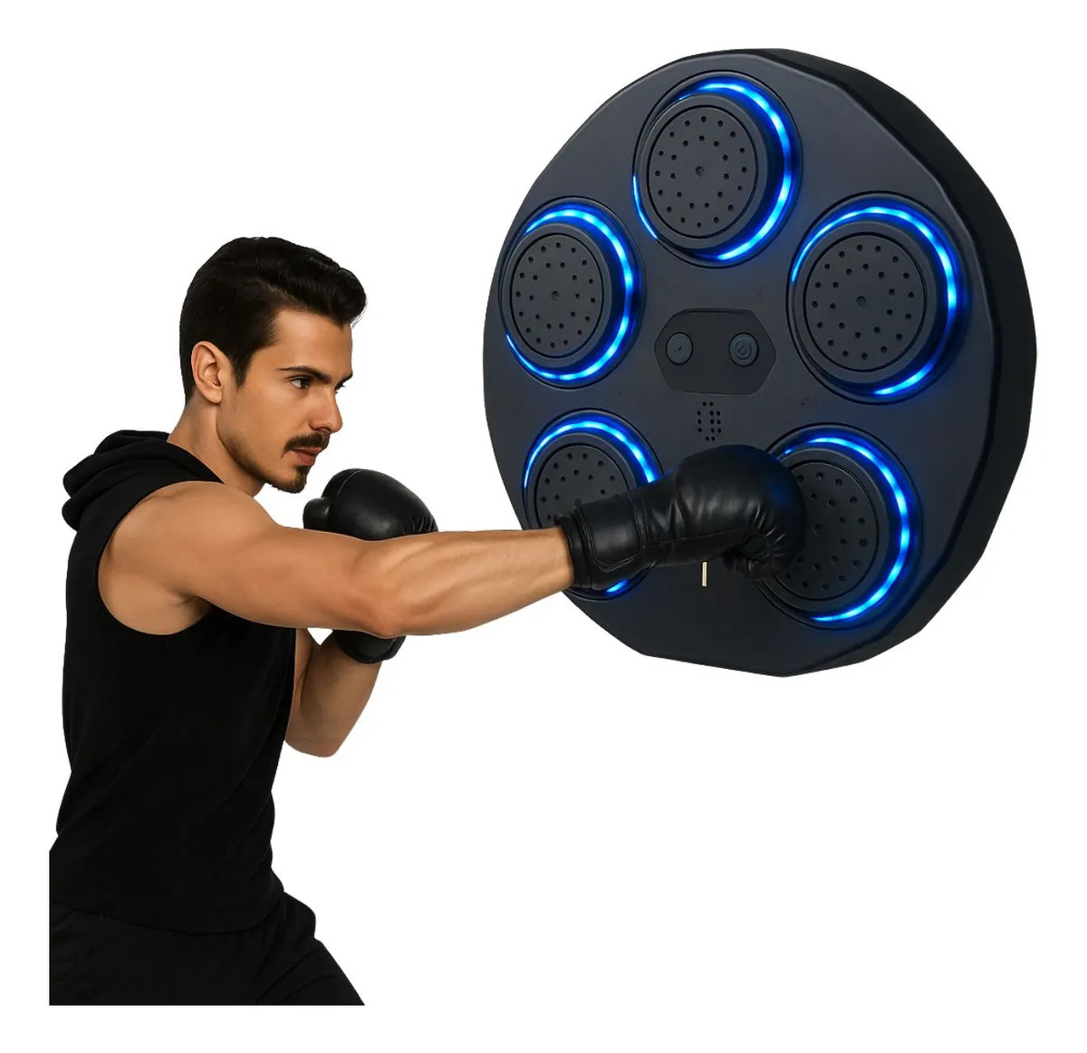 Máquina De Boxe Musical Inteligente Punch Boxing Urbantek