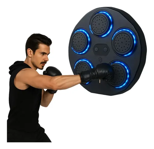 Máquina De Boxe Musical Inteligente Punch Boxing Urbantek