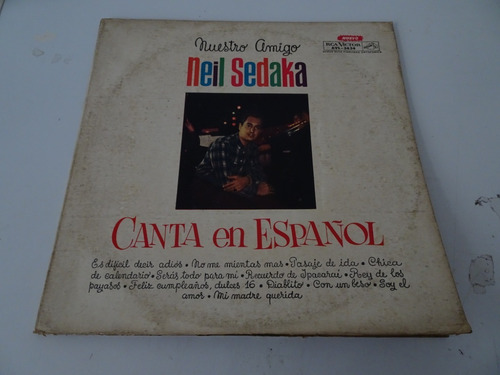 Neil Sedaka - Canta En Español - Vinilo Argentino Original