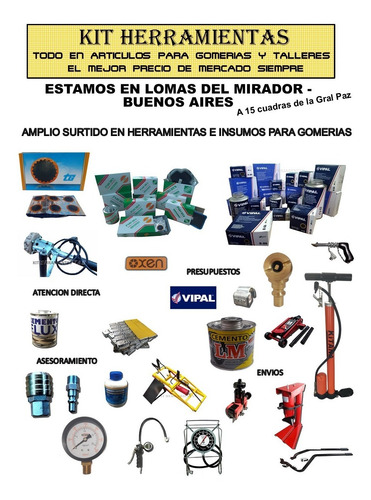 Imagen 7 de 7 de Camara Moto Rodado 300 X 14 Safeway Kit Herramientas