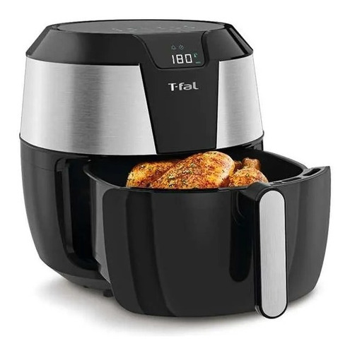 Imagen 3 de 6 de Freidora De Aire T-fal Antiadherente De 6.5 Litros Ey701dmx