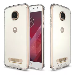 Funda Tpu Transparente Para Motorola Moto Z2 Play + Hidrogel