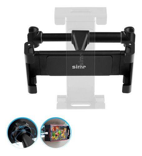 Soporte Para Reposacabezas De Coche Para Tableta, Asiento Tr