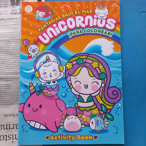 Revista Unicornios Para Colorear