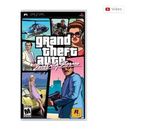 Grand Theft Auto Vice City Stories para PS2 - Seminovo