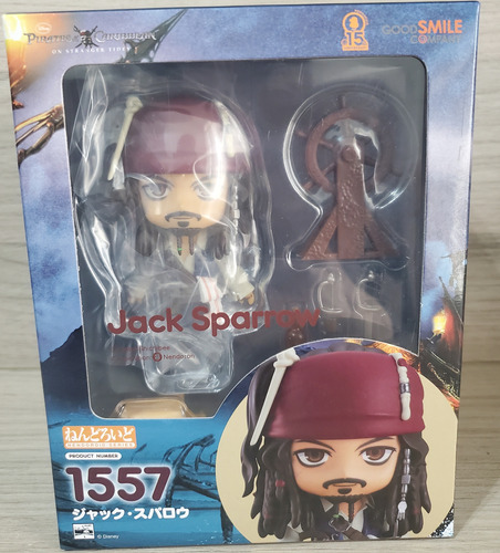 Nendoroid Original - Disney Piratas Do Caribe - Jack Sparrow