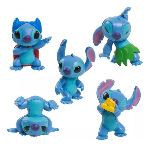 Mini Figuras De Acción Stich Disney 