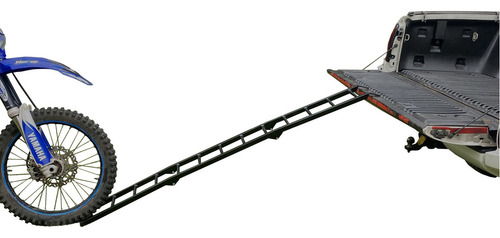 Rampa plegable de acero al carbono para cargar motocicletas todo terreno de 1,9 m