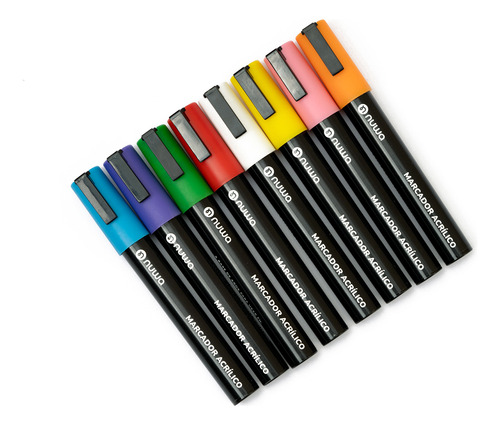 Marcadores Acrilicos Nuwa X 8