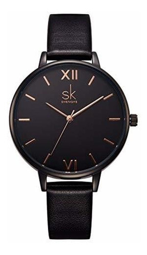 Reloj Mujer Shengke Lujo Quartz 