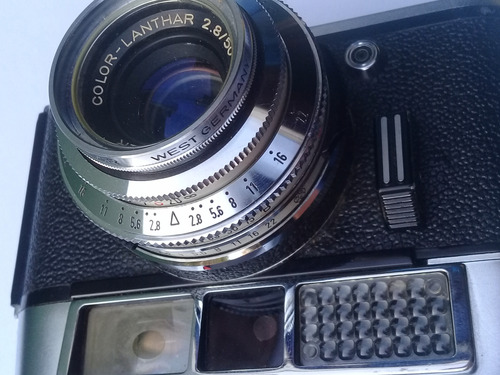 Camara De Fotos Antigua Alemana Voigtlander ! 35mm Gris (Usado)