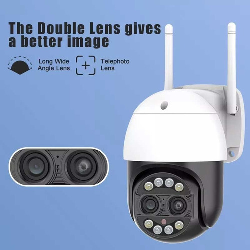 Imagen 6 de 9 de Cámara Ip Wifi Dual 8mp Zoom Hibrido X8 App Icsee